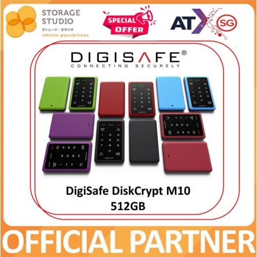 DIGISAFE DiskCrypt M10 512GB